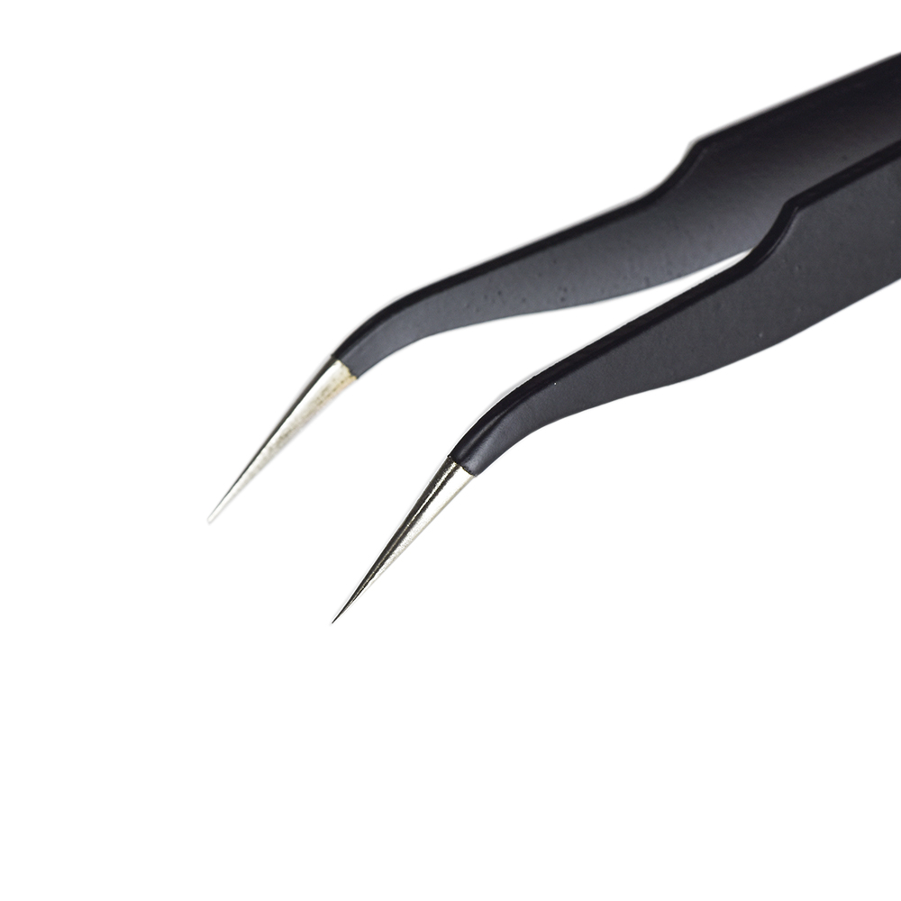 Electronics Repair Master - Matte Anti-static Curved Straight Tip Precision