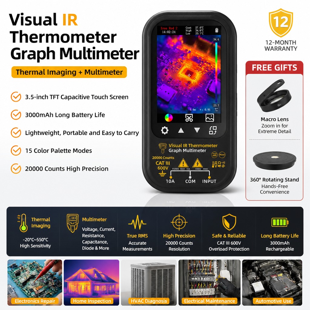 Electronics Repair Engineer - BSIDE SH6 Thermal Imager Digital Multimeter
