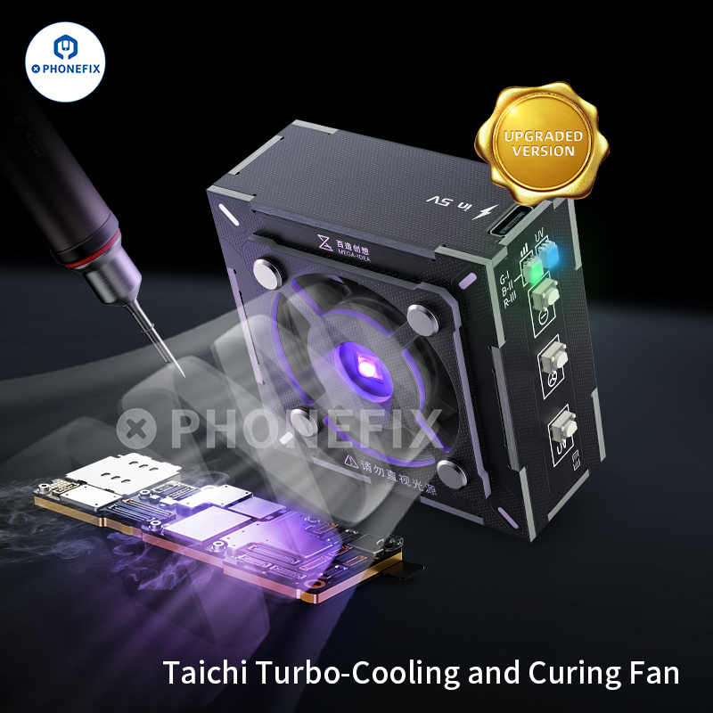 Electronics Repair Company - Qianli MEGA-IDEA Turbo Cooling UV Curing