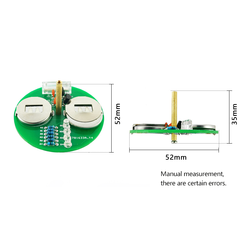 LED Gyro DIY Electronic Kit De - Electronics Repair School 评论和价格