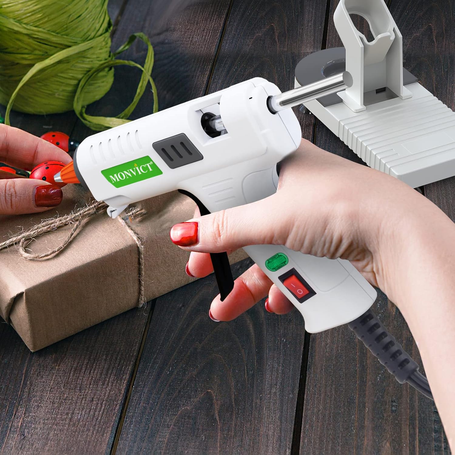 40W Mini Hot Glue Gun Kit with - Electronics Repair School 评论和价格