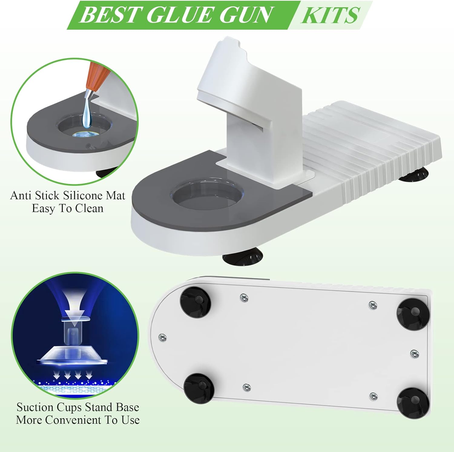 40W Mini Hot Glue Gun Kit with - Electronics Repair School 评论和价格