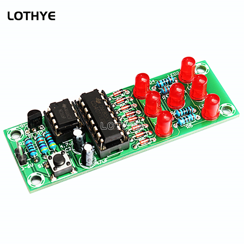 DIY Dice Production Kit Led We - Electronics Repair School 评论和价格