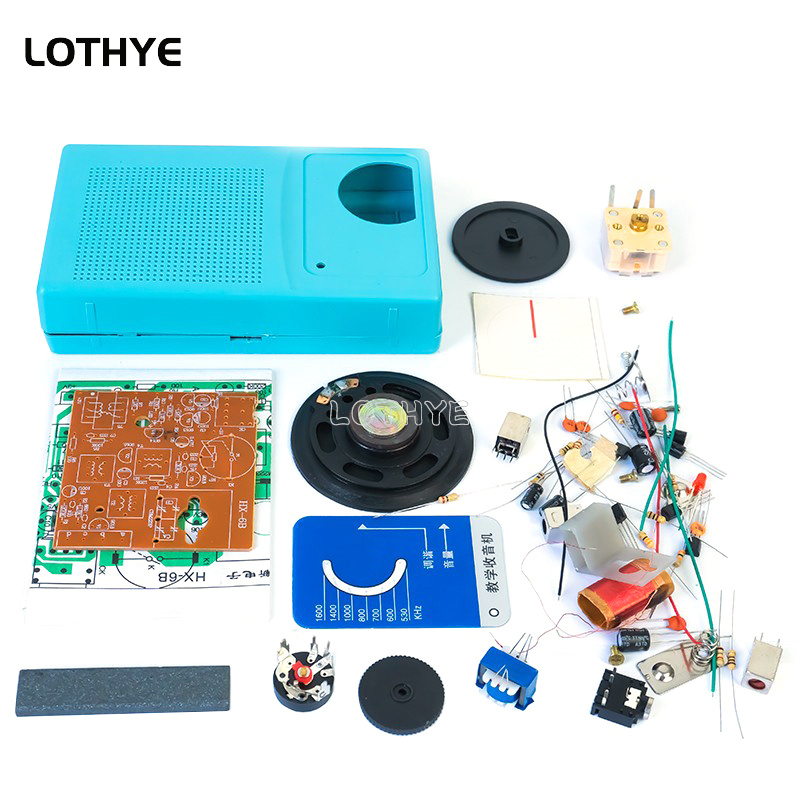 Six Tube AM Radio Assembly Diy - Electronics Repair School 评论和价格