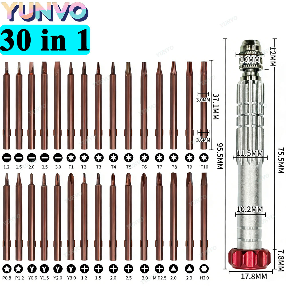 30 in 1 Magnetic Precision Scr - Electronics Repair Company 评论和价格