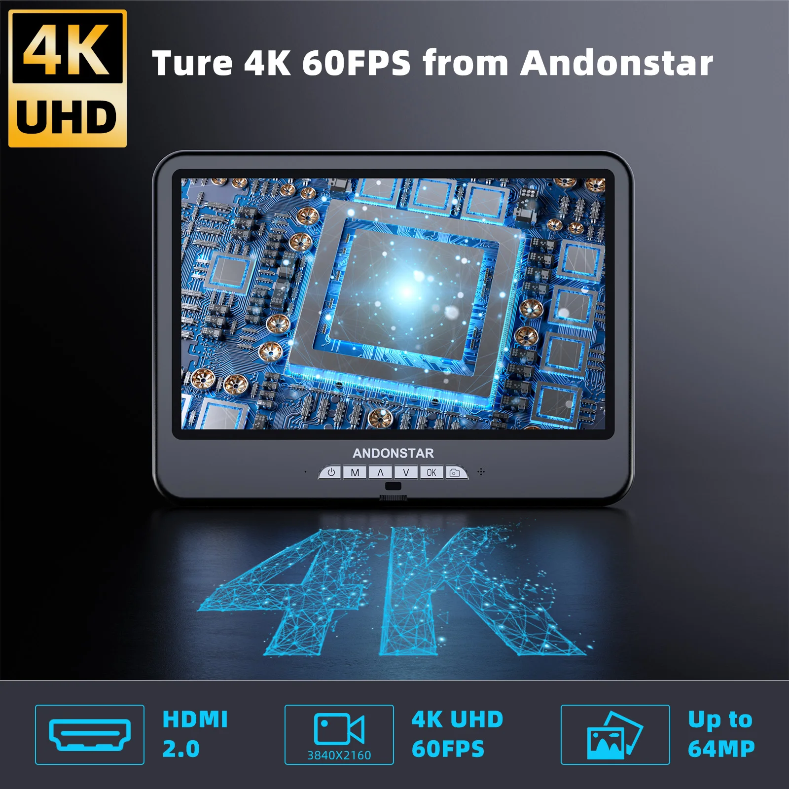 Andonstar AD210S-Pro 4K 60FPS  - Repair Electronics 评论和价格