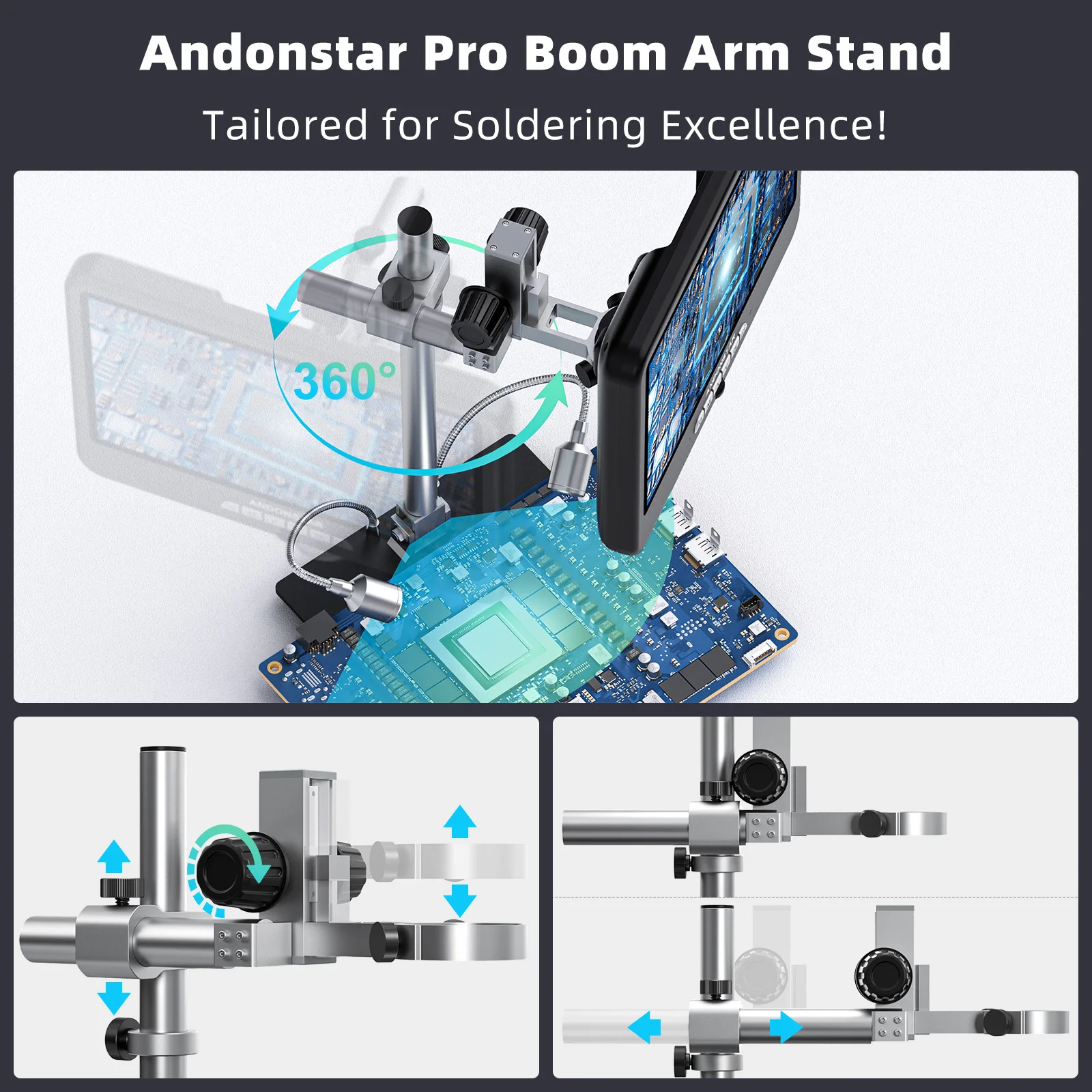Andonstar AD210S-Pro 4K 60FPS  - Repair Electronics 评论和价格