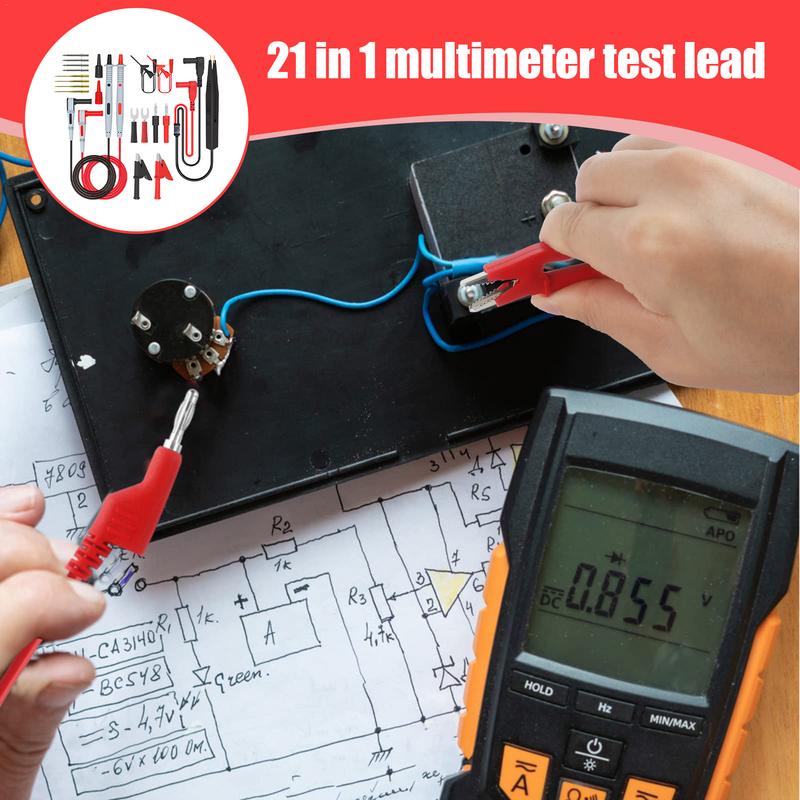Test Leads Set 21 In 1 Probe T - Electronics Repair School 评论和价格