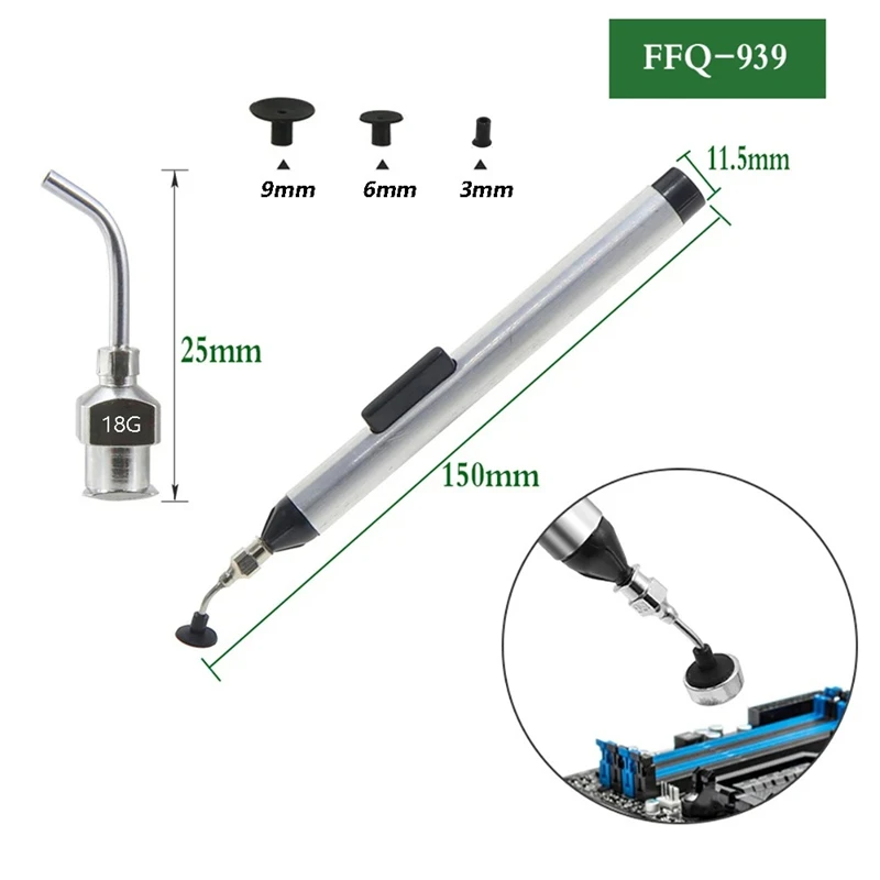 Manual Vacuum Suction Pen Kit  - Electronics Repair Company 评论和价格